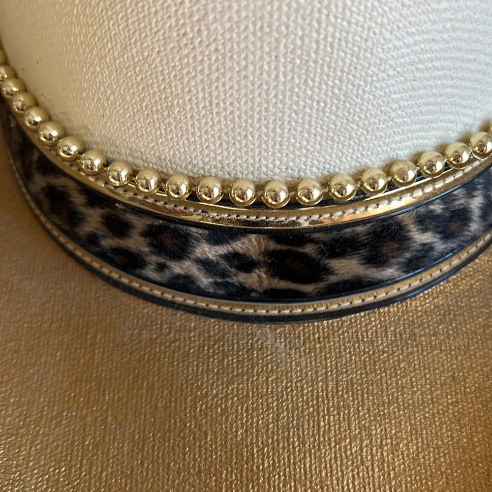 BAMBOO MADE HIGH FASHION HAT. S.7 ARLOP - Picture 6 of 7